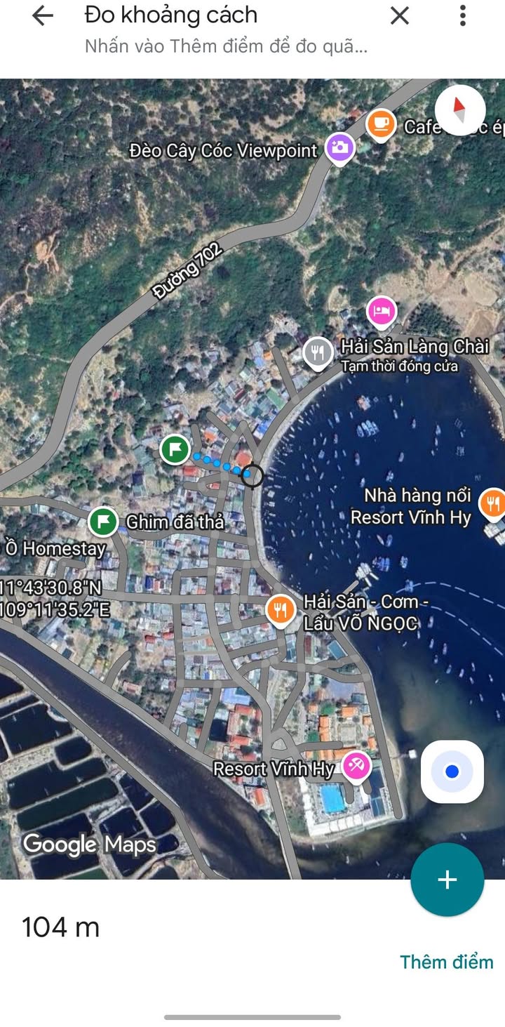 Đất Nền Vĩnh Hy Ninh Thuận 307m² - Lô Góc Kinh Doanh - Sổ Hồng Sẵn