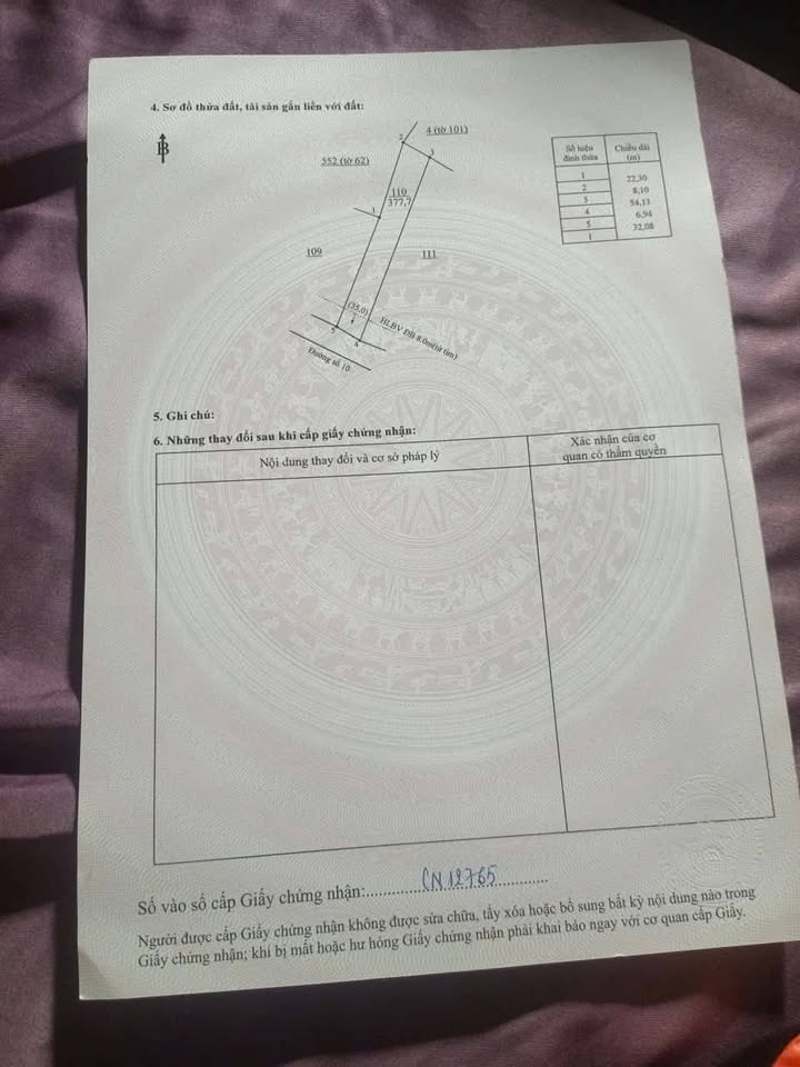 Đất nền 378m² Chơn Thành, Bình Phước - Tiềm năng tăng giá vượt trội!