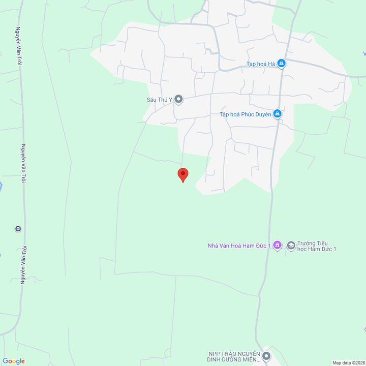 Đất Hàm Thuận Bắc 610.7m² Sổ Đỏ - Giá 500 Triệu F0