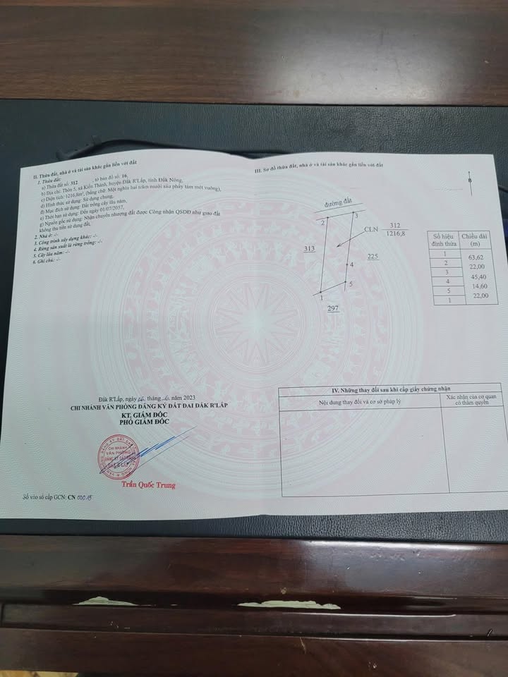 Đất nền Tuy Đức 1408m² - Giá 640 triệu, sổ đỏ chính chủ