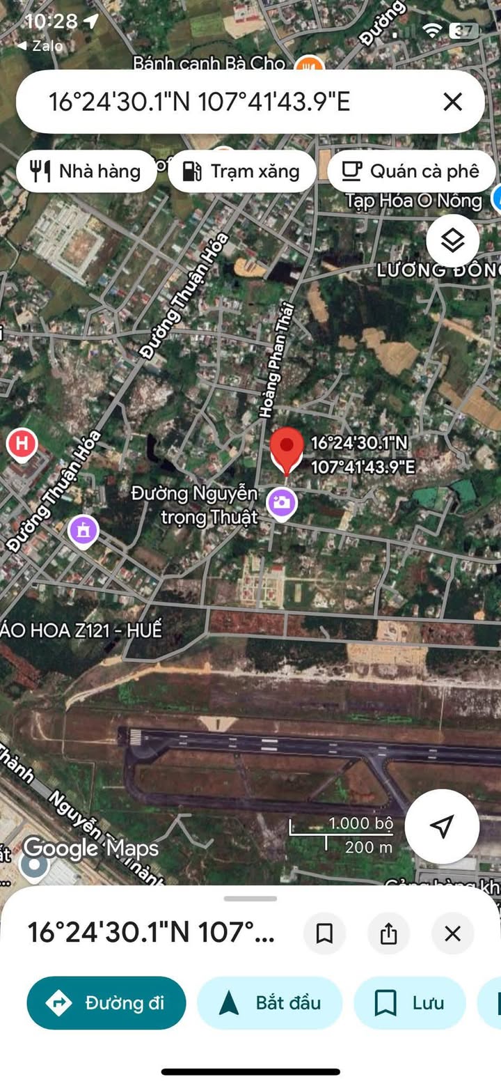 Bán Đất Nền 100m² Thuỷ Lương - Gần Sân Bay, Giá Chỉ 6xx Triệu