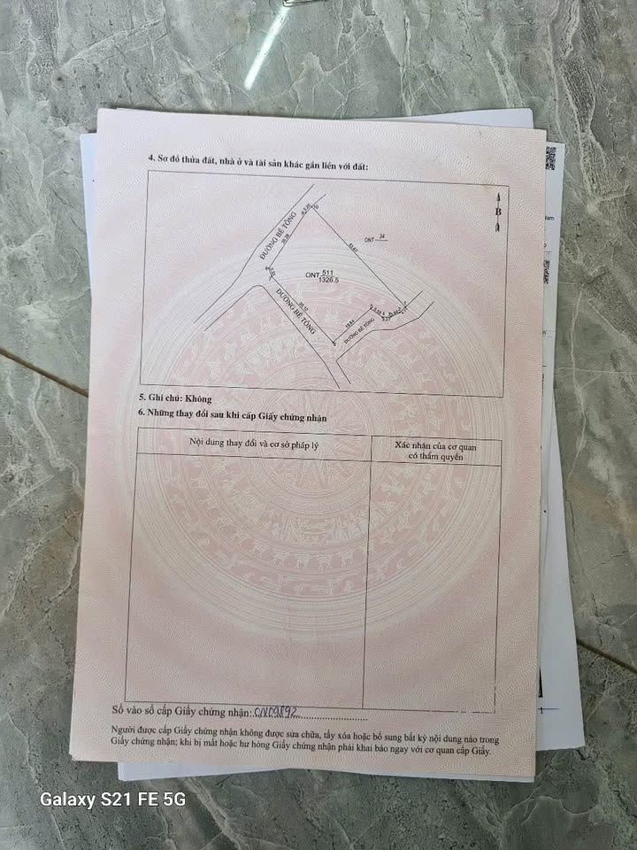 Đất nền Tu Vũ, Phú Thọ 1326.5m² - Sổ đỏ chính chủ, tiềm năng lớn!