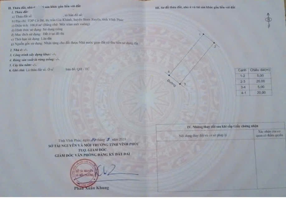 Đất nền Cổ Độ, Gia Khánh 100m² - Sổ đỏ thổ cư, đối diện chợ, tiềm năng tăng giá