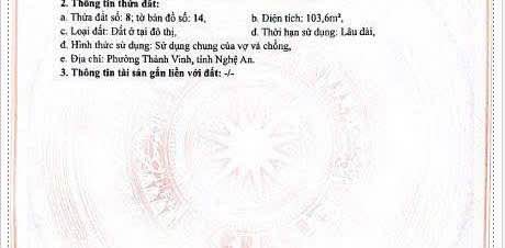 Đất Mặt Tiền Đặng Thái Thân, TP Vinh 103.6m² - Kinh Doanh & An Cư