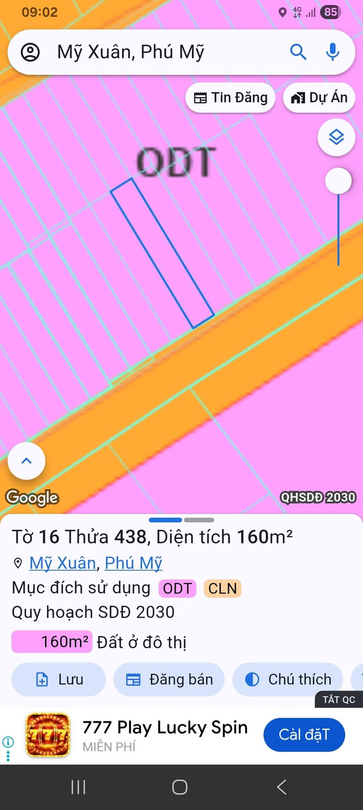 Đất nền Mỹ Xuân, Phú Mỹ 160m² - Pháp lý rõ ràng, tiềm năng sinh lời