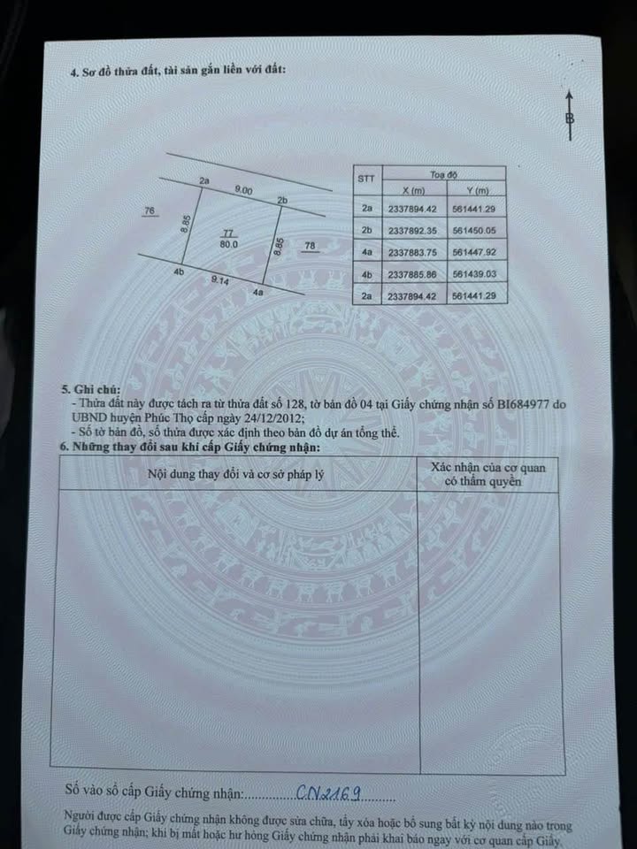 Đất Nền Phúc Thọ 80m² Sổ Đỏ Vuông Vắn - Giá Đầu Tư 1.6 Tỷ