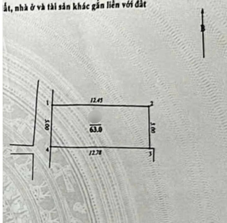 Đất Nền Sổ Vuông Phương Canh, Nam Từ Liêm - 63m² Giá Tốt, Ô Tô Đỗ Cửa