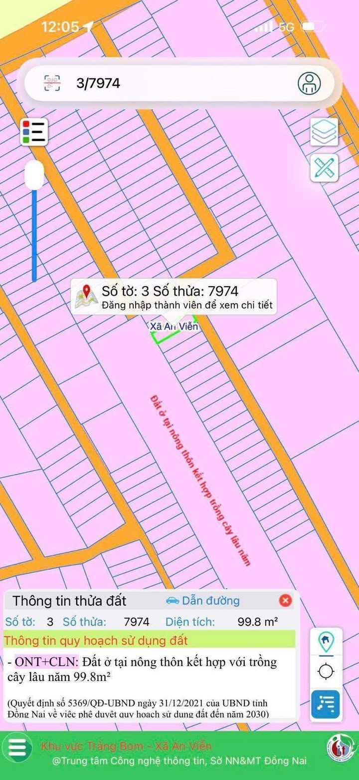 Đất Nền Biên Hòa 1000m² Sổ Riêng Thổ Cư - Vị Trí Vàng Ngay Xẹc Phùng Hưng