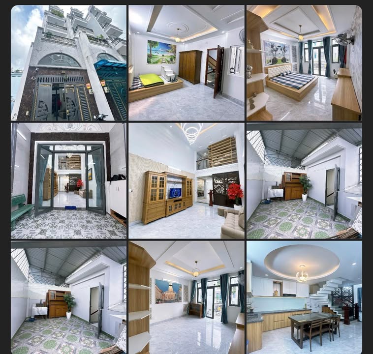 Nhà Nguyên Căn Gò Vấp 60m² - 5PN, 4 Lầu - Giá 18 Triệu/Tháng