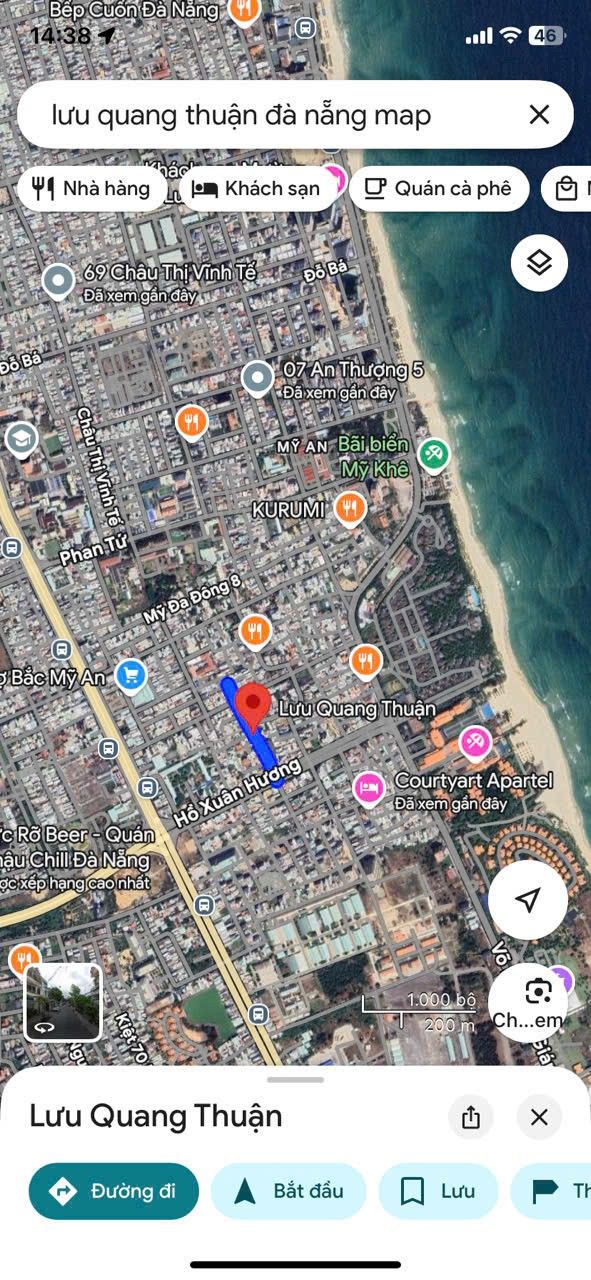 Đất nền Lưu Quang Thuận, Đà Nẵng 643m² - Giá đầu tư tốt!