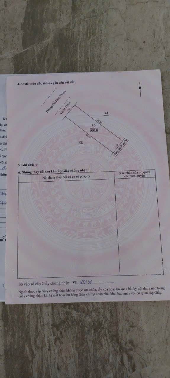 Bán Đất 100m² Đường Lê Đình Thiện, Thủ Đức - Giá 3.2 Tỷ