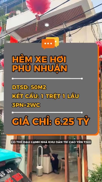Nhà riêng Phường 9 Phú Nhuận 26m² - Ô tô vào tận nhà!