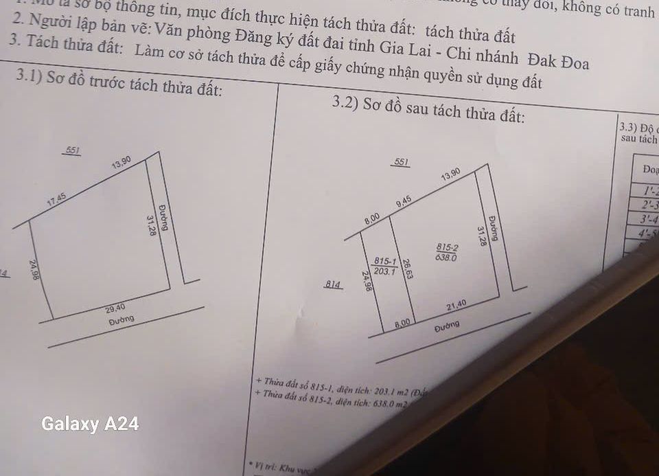 Đất nền Làng Bối Đak Đoa 208m² giá 599 triệu - Sổ đỏ chính chủ!