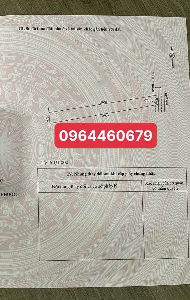 Đất vườn Lộc Ninh 1000m² 400 triệu - Sinh thái xanh