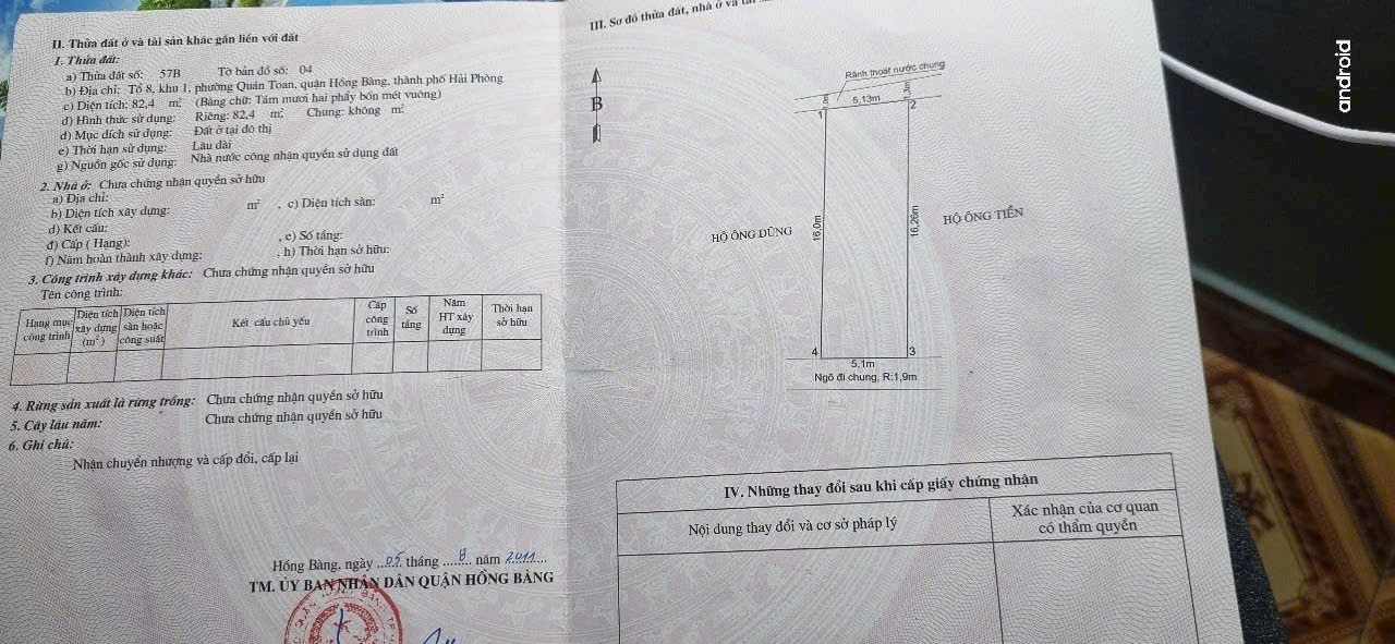 Đất Nền Quán Toan 82m² - Sổ hồng Chính chủ, Hạ tầng Hoàn thiện