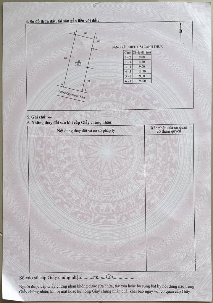 Đất nền KCN Phong Điền, Huế 225m² giá 920 triệu - Đất thổ cư 100%