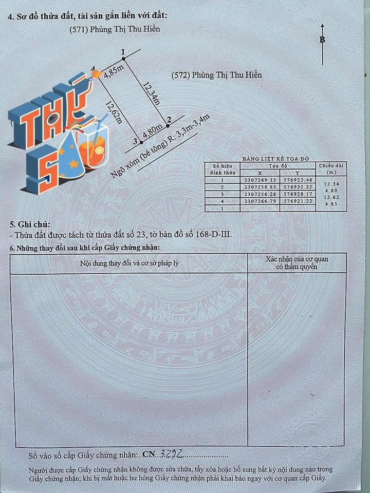 Đất nền Trường Thành An Lão 60m² 600 triệu - Sổ đỏ chính chủ