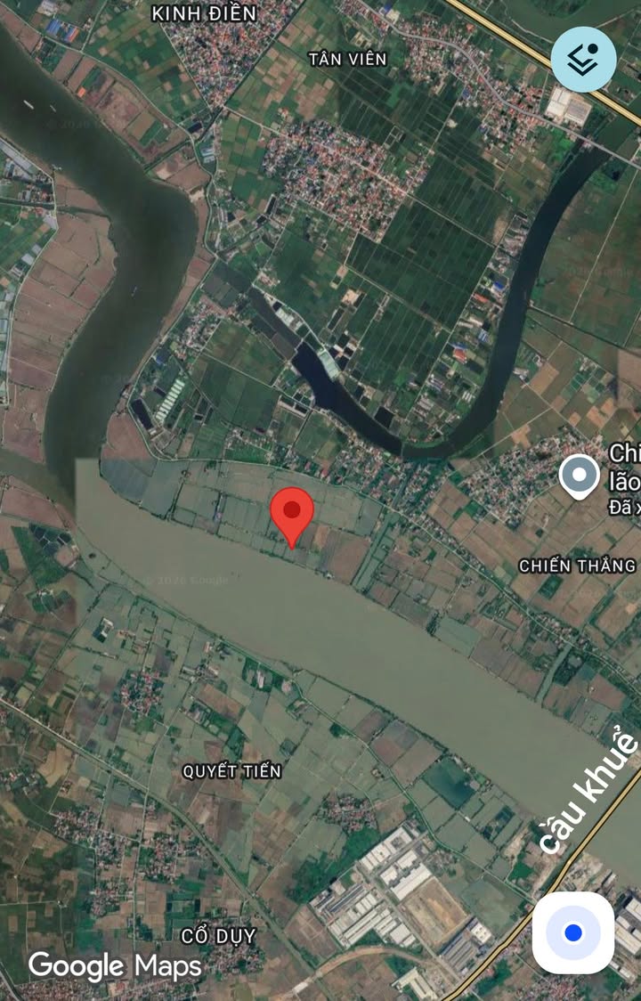 Bán gấp đất vườn 12.800m² sát sông Văn Úc, Hải Phòng - Sổ đỏ sẵn sàng