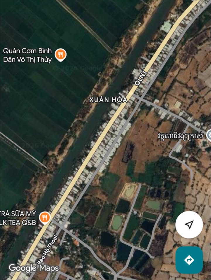 Kho Quốc lộ N1 Hà Tiên - Container thoải, giao thương thuận tiện!