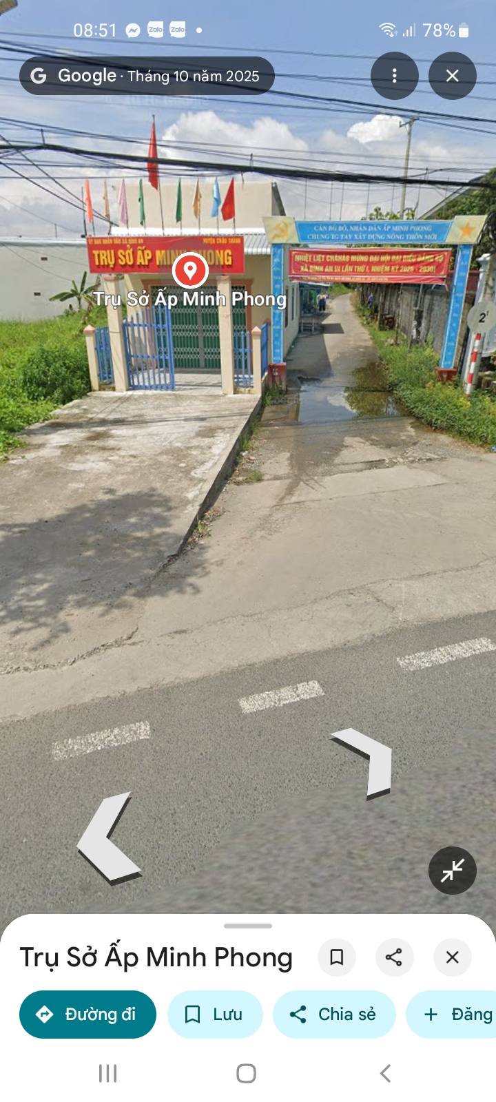 Đất nền Ấp Minh Phong, Châu Thành, Kiên Giang 256m² - Sổ đỏ chính chủ!