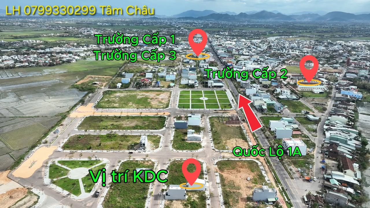 Đất Nền Khu Bàn Thành 2 An Nhơn 100m² Giá 1.3 Tỷ - Sổ Hồng Sẵn