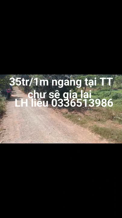 Đất Nền Gia Lai - Lô Duy Nhất 2070m² Chư Sê, Mặt Tiền Nhựa, Giá Đầu Tư