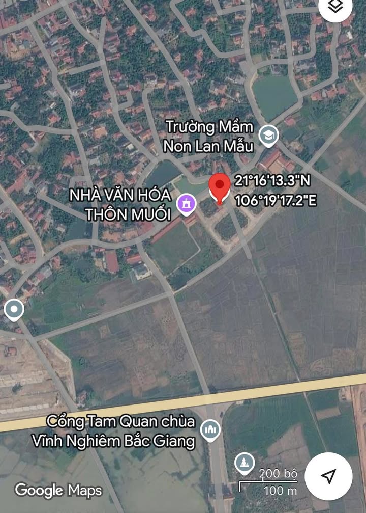 Bán Đất Đấu Giá Xã Lan Mẫu, Lục Nam 95m² - Sổ Đỏ Sẵn Sàng