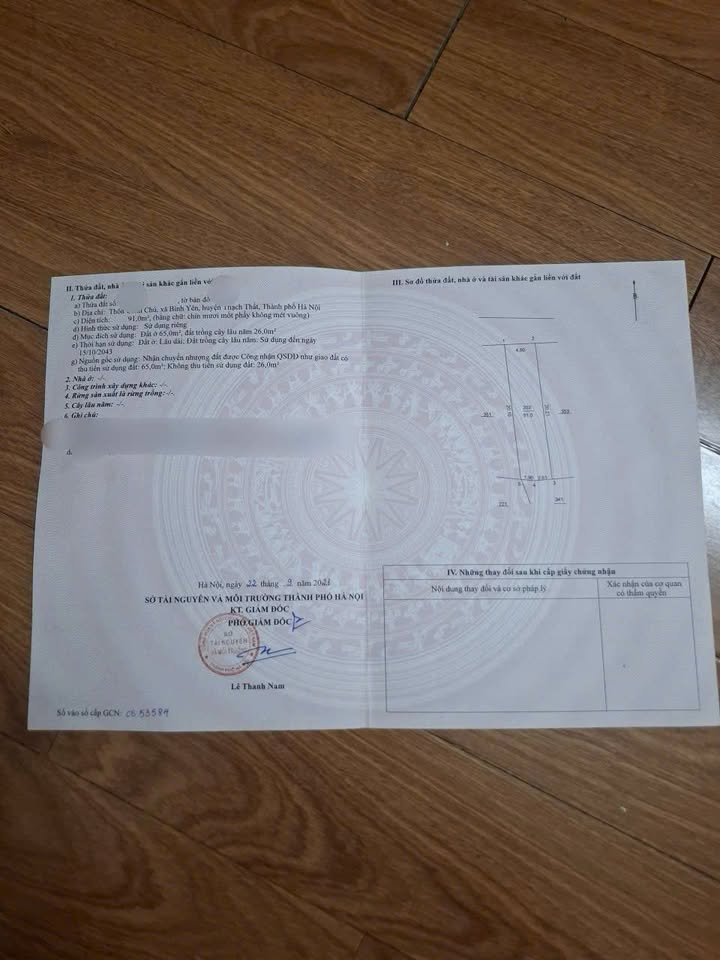 Đất nền Cánh Chủ, Phúc Yên 91m² - Đường to ô tô, tiềm năng sinh lời!