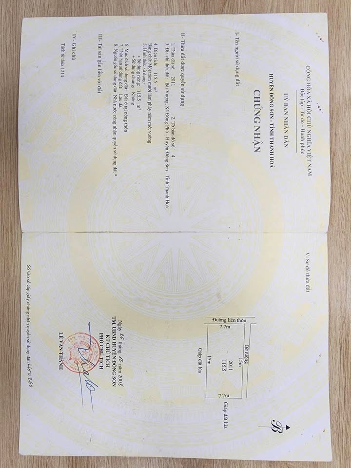 Đất nền Đông Phương Yên, Chương Mỹ 115m² giá 1.4 tỷ - Đường to ô tô