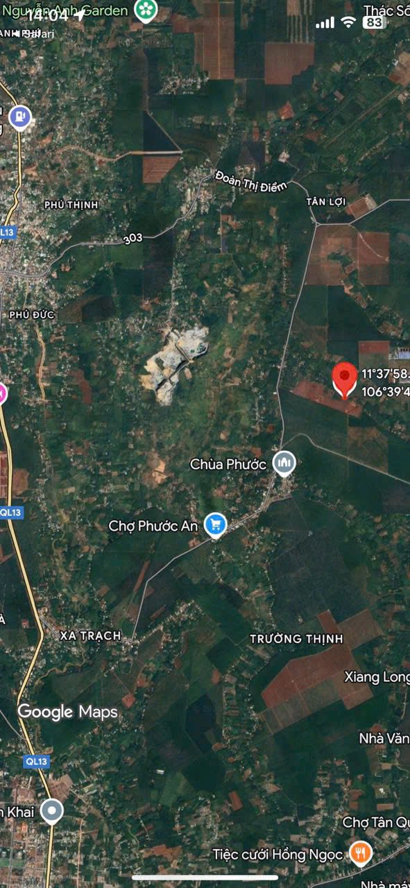 Đất nền Lộc Hiệp, Lộc Ninh 230m² - Full thổ cư, giá 6xx triệu!