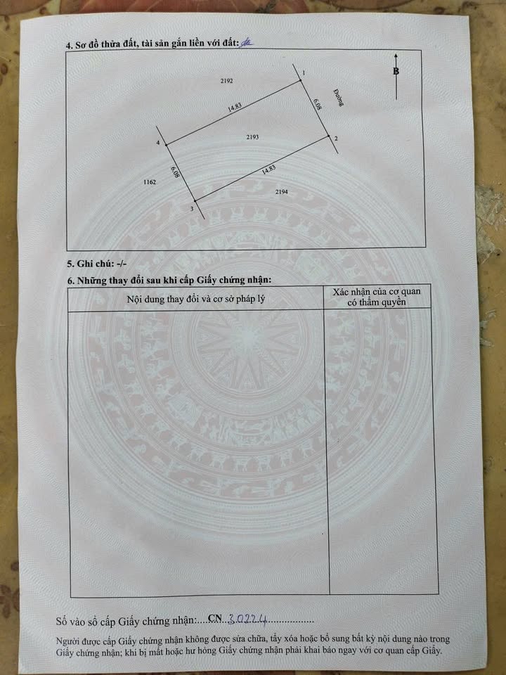 Đất nền Xã Nghi Trường, Nghi Lộc 90m² - Pháp lý rõ ràng
