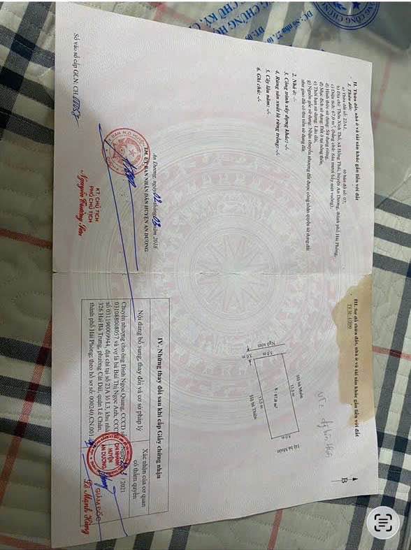 Đất nền Hồng Thái, An Dương 67m² - Sổ đỏ chính chủ