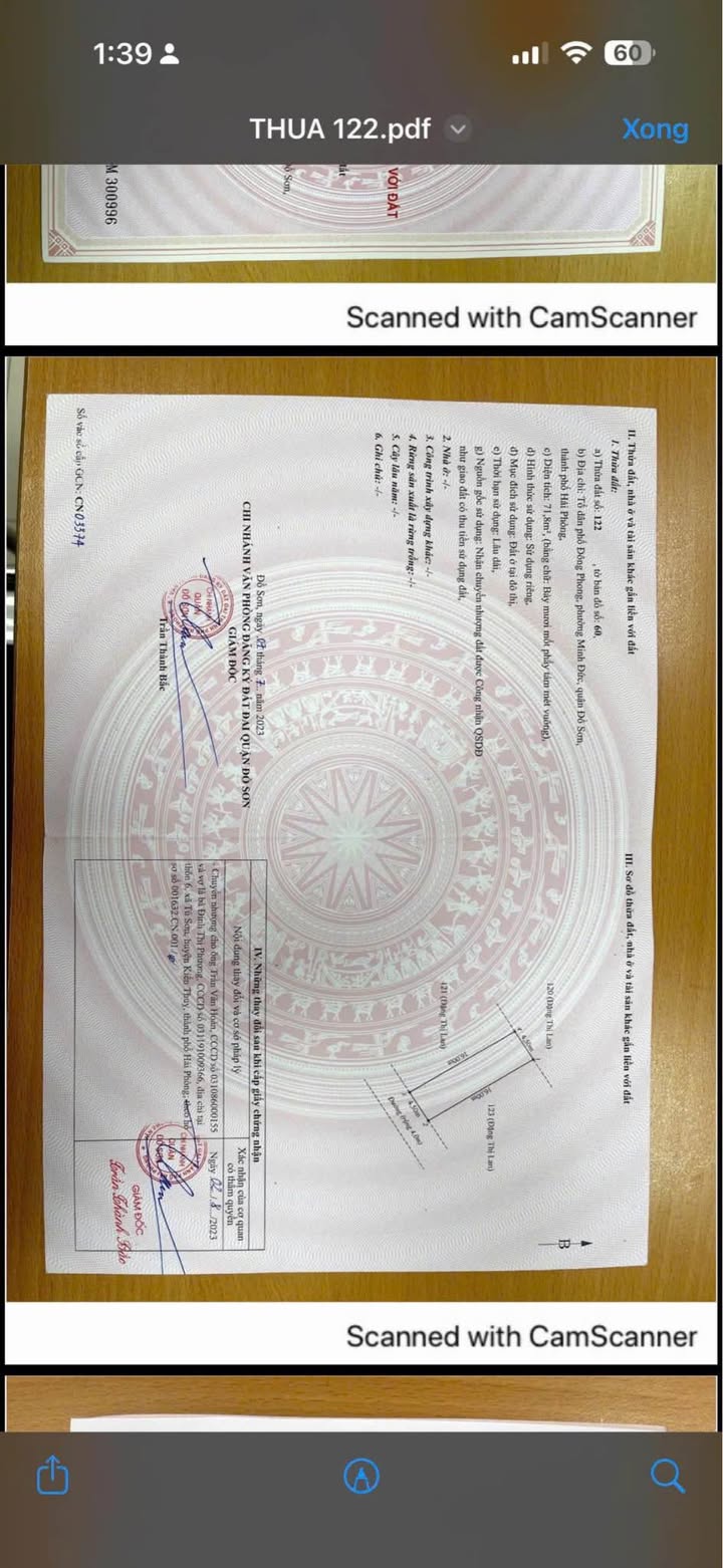 Đất nền Đồ Sơn 72m² - Sổ đỏ chính chủ, ô tô vào tận nơi!