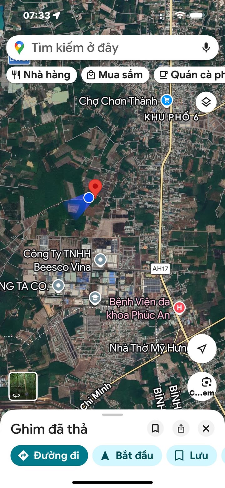 Đất nền Chơn Thành 150m² giá 590 triệu - Tiềm năng tăng giá cực cao!