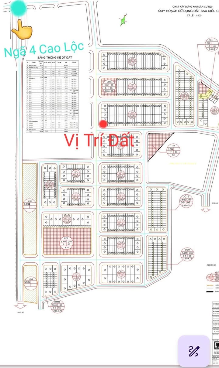 Đất nền N20 Cao Lộc, Lạng Sơn - 140m² - Lô Góc Giá Tốt