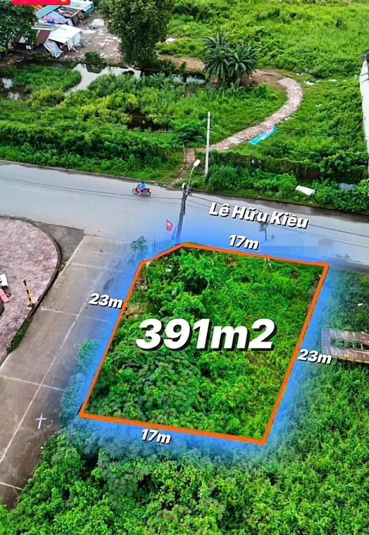 Đất Biệt Thự Góc 2MT Lê Hữu Kiều, Thủ Đức - 391m² Sổ Hồng Riêng