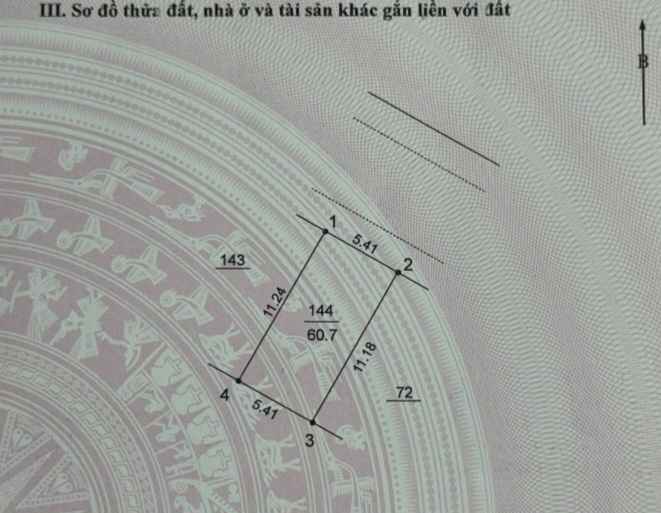 Đất Dịch Vụ Trạm Trôi, Hoài Đức 60.7m² - Sổ Đỏ Rõ Ràng, Giá Đầu Tư