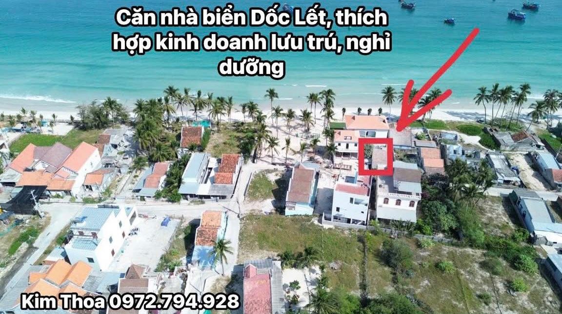 Nhà hướng Đông 252m² view biển Dốc Lết - Sổ hồng riêng