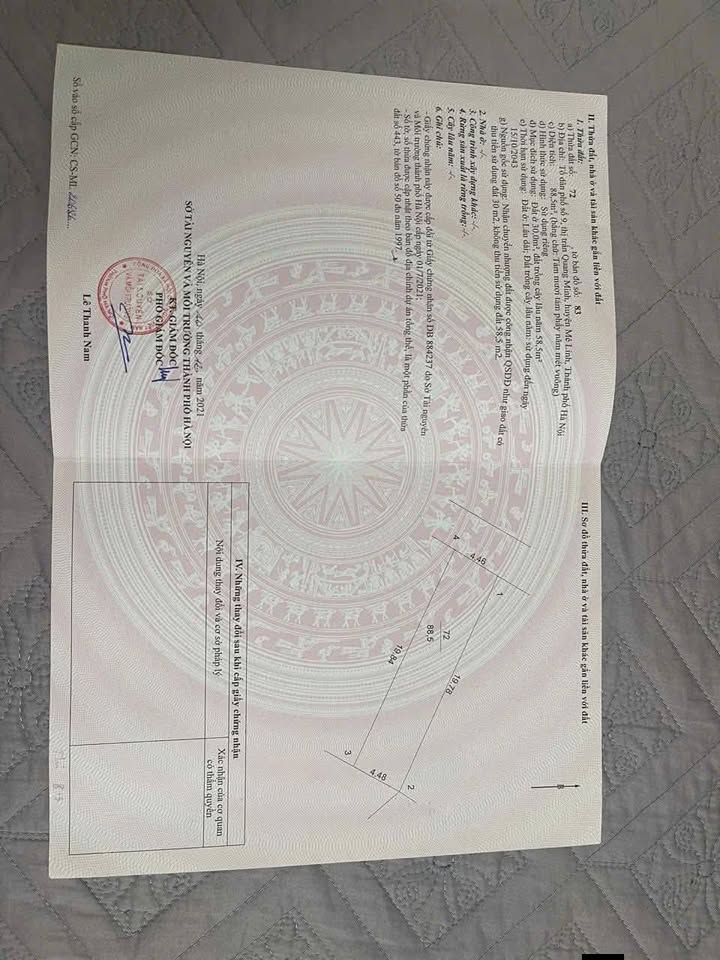 Bán đất Tổ 9 Quang Minh Mê Linh 88.5m² - Sổ đỏ sẵn sàng