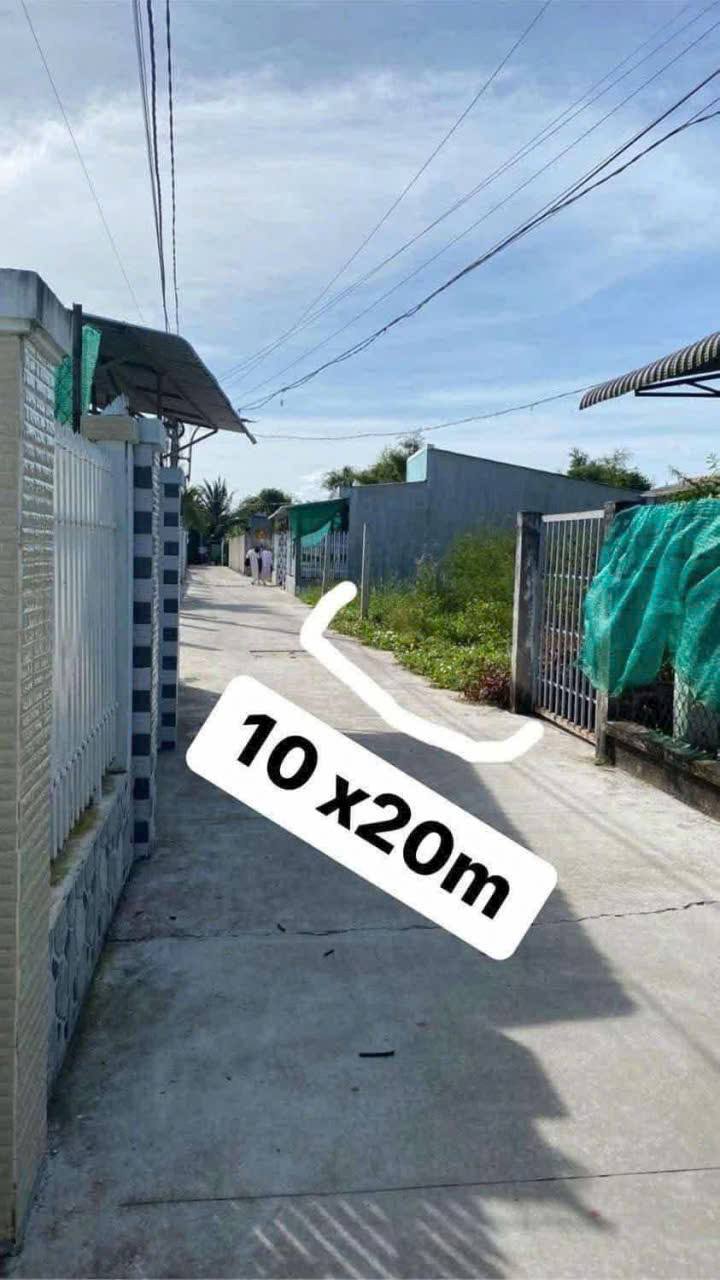 Đất nền Thị trấn Châu Thành 200m² giá 560 triệu - Thổ cư 100%