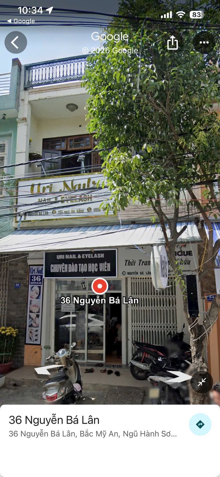 Nhà Mặt Tiền Nguyễn Bá Lân, Mỹ An, Đà Nẵng - 111m², Giá 17 Tỷ