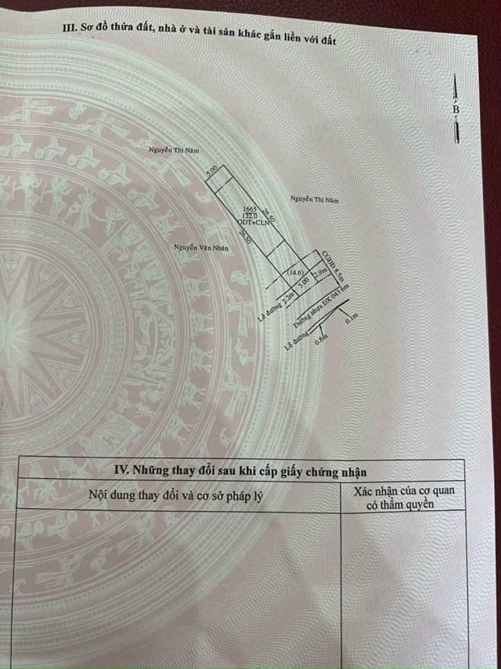 Bán Đất Mặt Tiền Dx043 Thủ Dầu Một 130m² - Hướng Nam, Giá 3 Tỷ