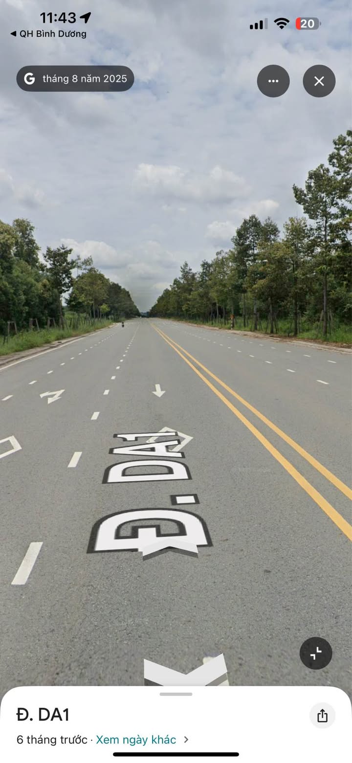 Đất nền full thổ cư Bến Cát 150m² - Mặt tiền đường 22m, giá 2.2 tỷ