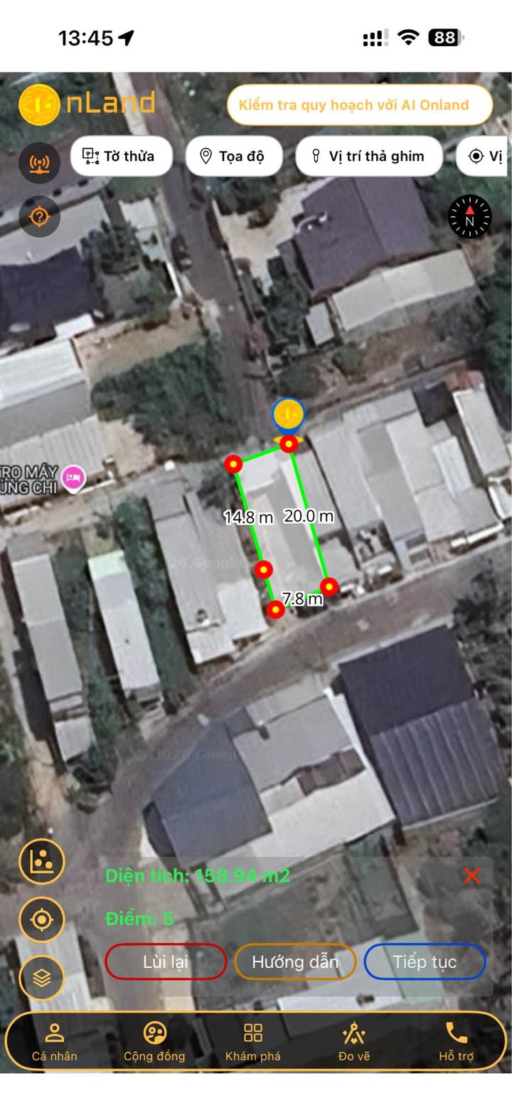 Đất nền 160m² 2 mặt tiền Trần Phú, Trà Vinh - Giá 2 tỷ thương lượng