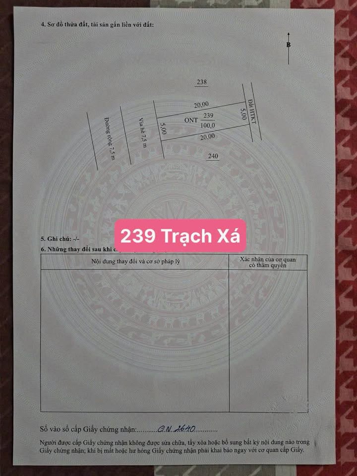 Đất nền Hồng Bàng 100m² - Trục chính Đường An, Sổ đỏ sẵn