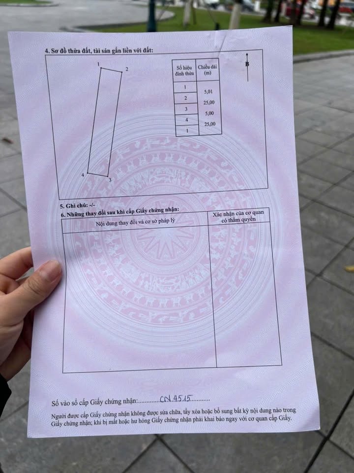 Bán Đất Lô Góc 125m² Mặt Tiền 5m Đường Liên Xã, Quế Võ, Bắc Ninh - 3.05 Tỷ