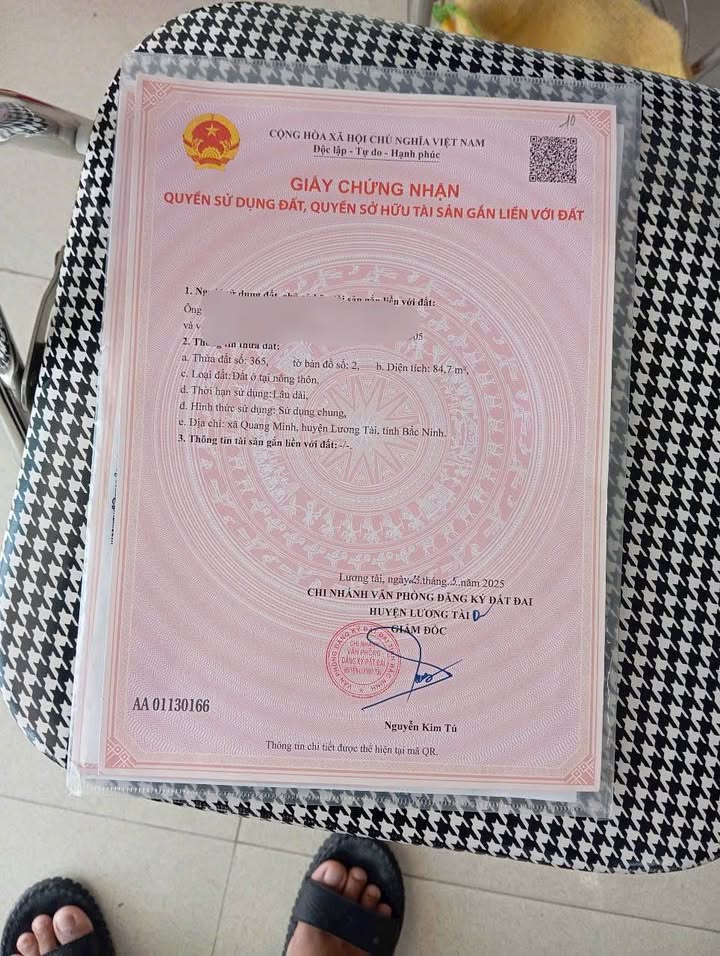 Đất Nền Vành Ngoài Vincom Lương Tài - 85m² - Sổ Đỏ Sẵn Sàng