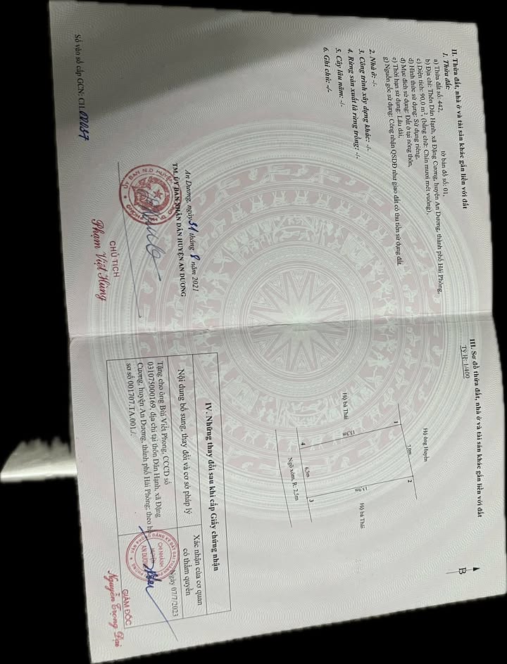 Đất nền 90m² An Hải, Hải Phòng - Ngõ Ô Tô, Sổ Đỏ Sẵn Sàng