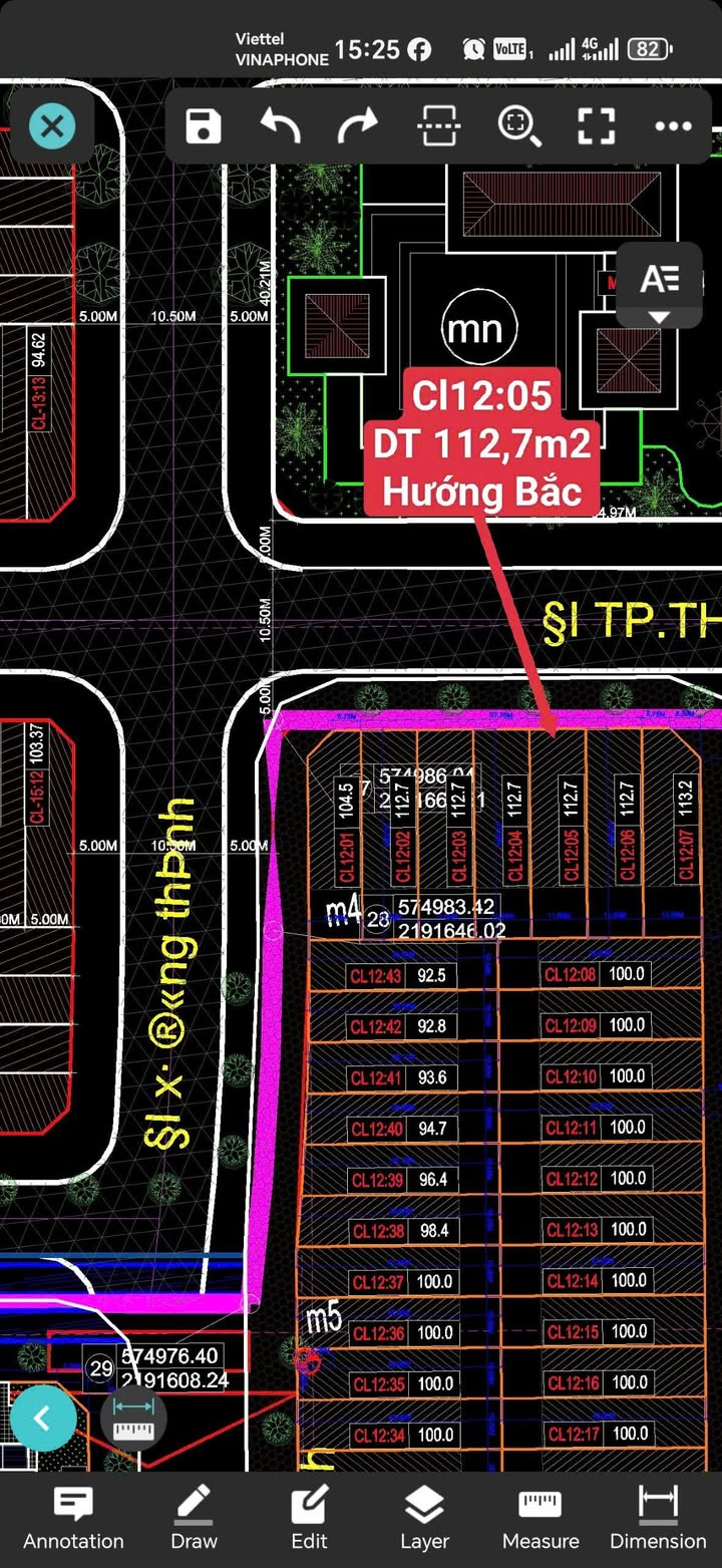 Đất nền MB3220 Đông Sơn 113m² giá 1.7 tỷ - Vị trí đắc địa!