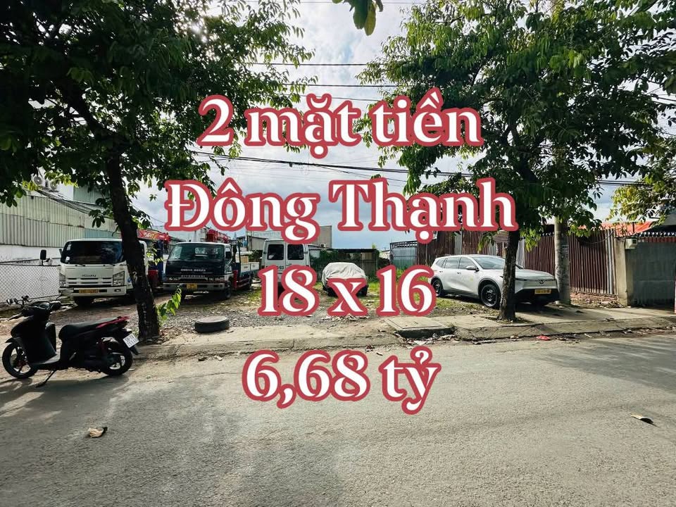 Bán đất Đông Thạnh Hóc Môn 288m² giá 6.68 tỷ - Vị trí đắc địa